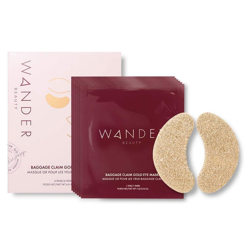 Gold eye masks
